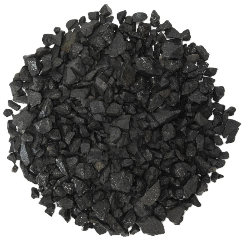Gravillon Noir Basalte 6/14 - Gravier Décoratif Graphique Jardin | Livraison Rapide