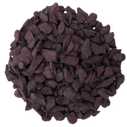 Gravillon Violet Schiste 8/14 - Gravier Décoratif Original Jardin | Stock Permanent