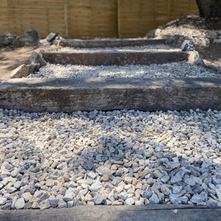 Gravillon Granit 16/22,5 - Gravier Décoratif Résistant Jardin | Livraison Express
