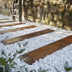 Gravillon Blanc Carrare 8/12 - Gravier Marbre Décoratif Jardin | Stock Disponible