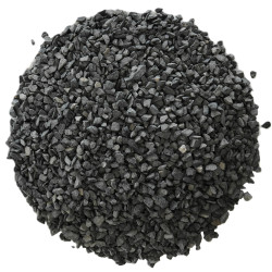 Gravillon Noir Marbre 4/8 Sac 5L - Gravier Décoratif Balcon Terrasse | Livraison Rapide
