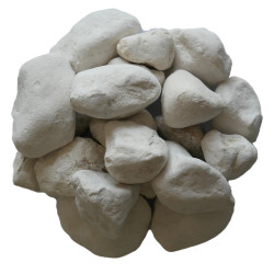 Galet Blanc de Provence 30/50 - Galet Décoratif Français Jardin | Livraison Rapide