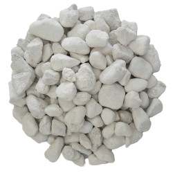 Galet Blanc de Provence 10/20 - Galet Décoratif Français Fin Jardin | Livraison Rapide