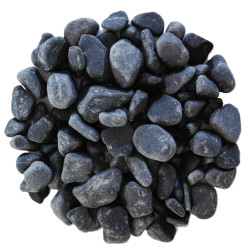 Galet Marbre Noir Ebano 15/25 - Galet Décoratif Noir Jardin | Livraison Rapide