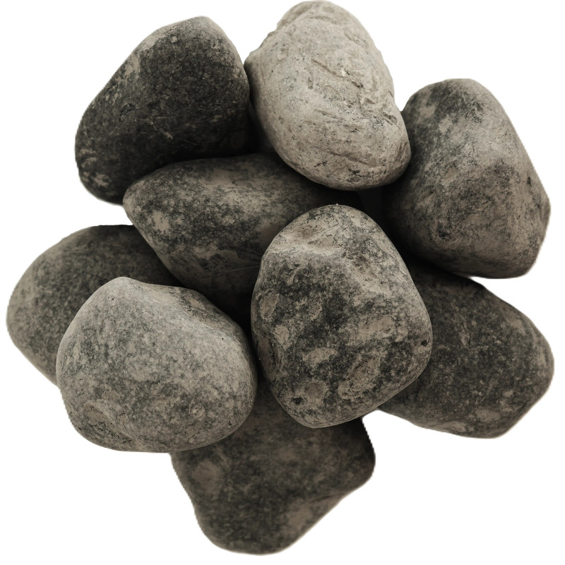Galet Marbre Noir Ebano 40/60 - Galet Décoratif Noir Gros Jardin | Livraison Rapide