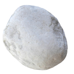 Galet Roulé Blanc Carrare 100/150 - Filet 15 kg Marbre Monumental