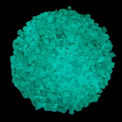Gravillon Noir Lumineux 6/10 - Sac 400G LUMINERAL Phosphorescent