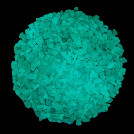 Gravillon Noir Lumineux 6/10 - Sac 400G LUMINERAL Phosphorescent