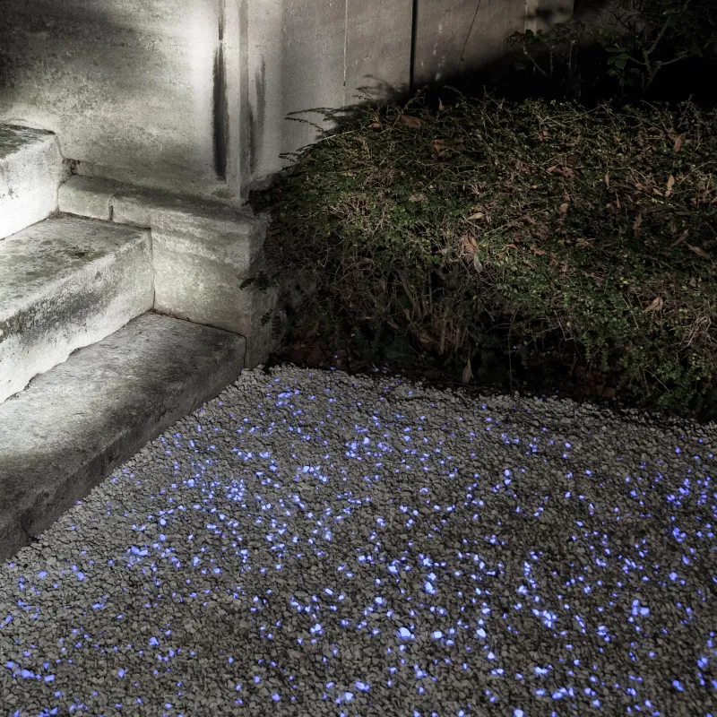 Gravillon Blanc Lumineux 6/10 - Sac 400g LUMINERAL Phosphorescent