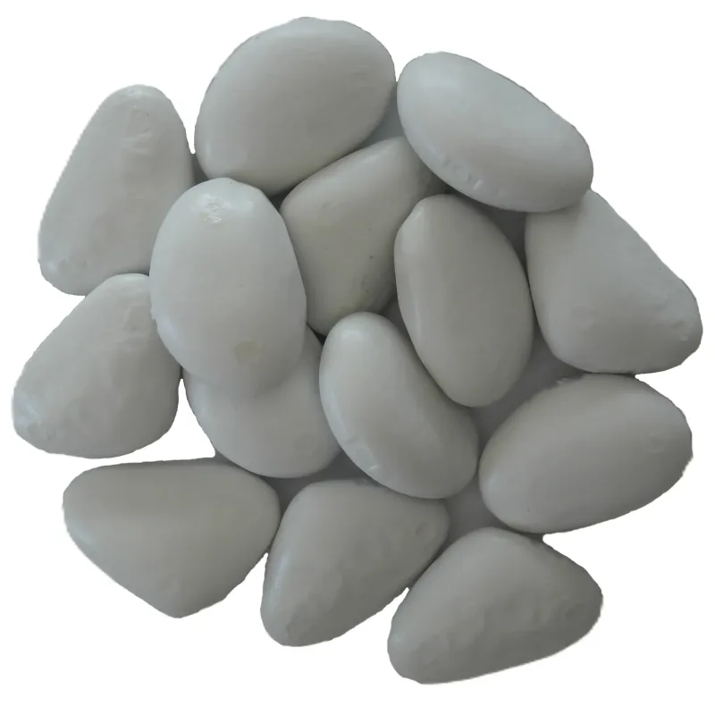 Galet Blanc Lumineux 25/40 - Sac 400g LUMINERAL Phosphorescent