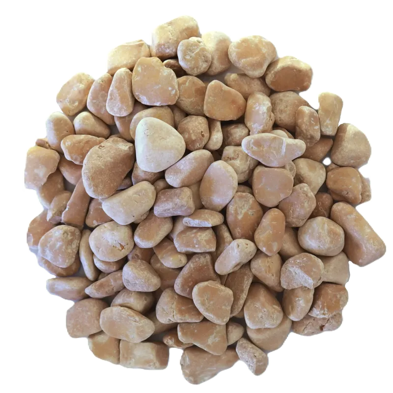 Lot 4×25 kg galet Rose de Vérone 15/25 – Paillage rose saumoné pour terrasse et loggia