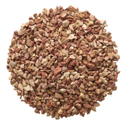 Gravillon Rose Calcaire 4/6 - Sac 5L ou 1kg Paillage Fin