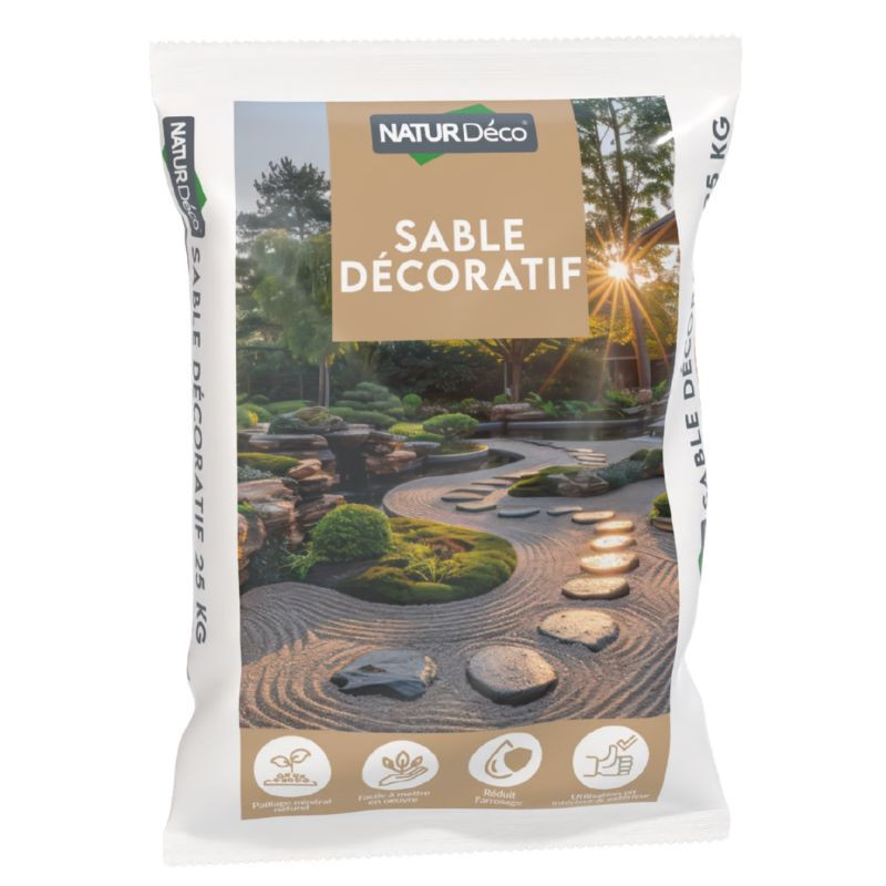 Sable Décoratif Jaune 0/2 - Sable Décoration Doré Jardin | Livraison Rapide