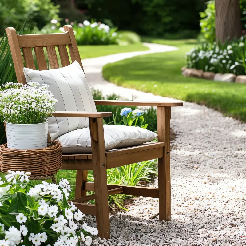 Lot 4×25 kg gravillon blanc calcaire 6/16 | Paillage lumineux terrasse et loggia