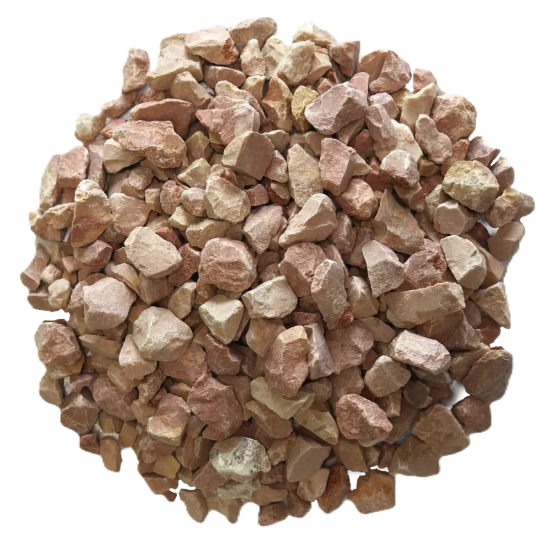 Lot gravillon rose calcaire 8/14 mm | 4×25 kg pour jardinière et terrasse