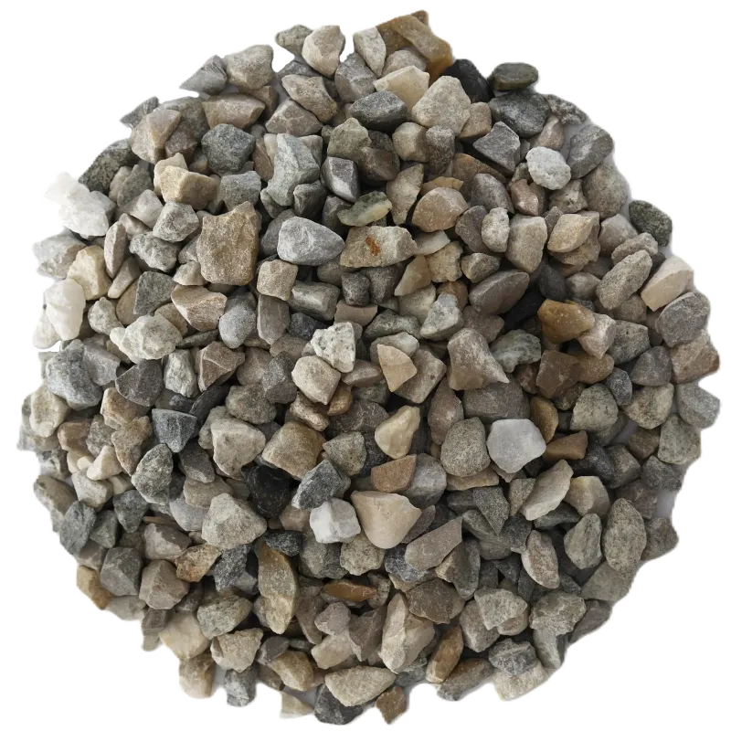 Lot gravillon gris mixte silico-calcaire 6/10 | 4 sacs 25 kg