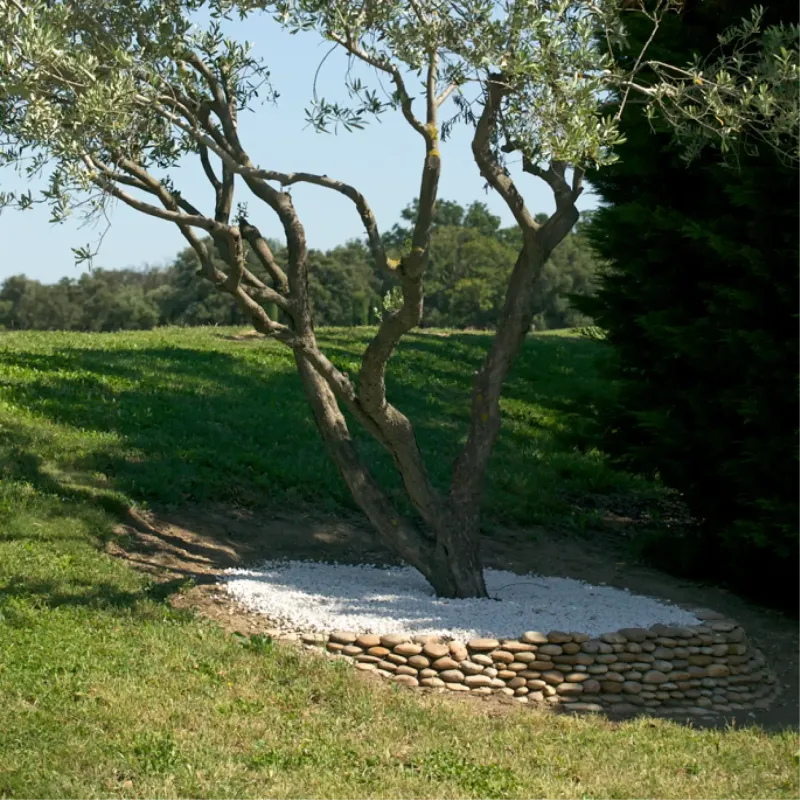 Lot Gravillon Quartz Blanc 6/10 - 4 x 25 kg Déco Jardin