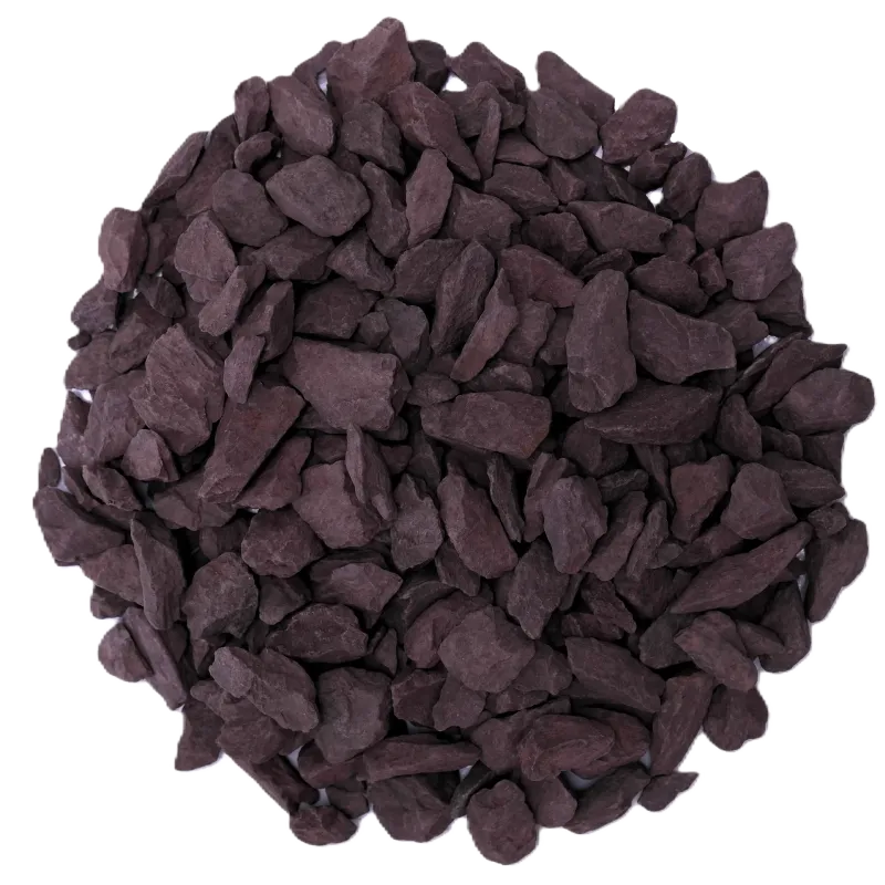 Lot gravillon violet schiste 8/14 | 4 sacs de 25 kg