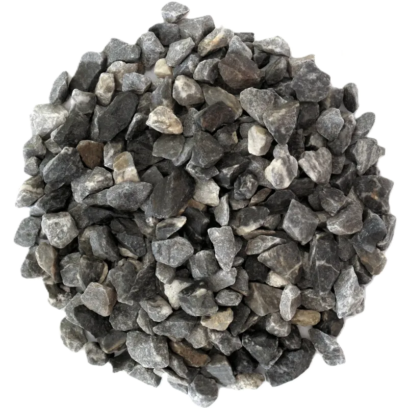 Lot gravillon bleu gris marbre 10/14 | 4 sacs de 25 kg