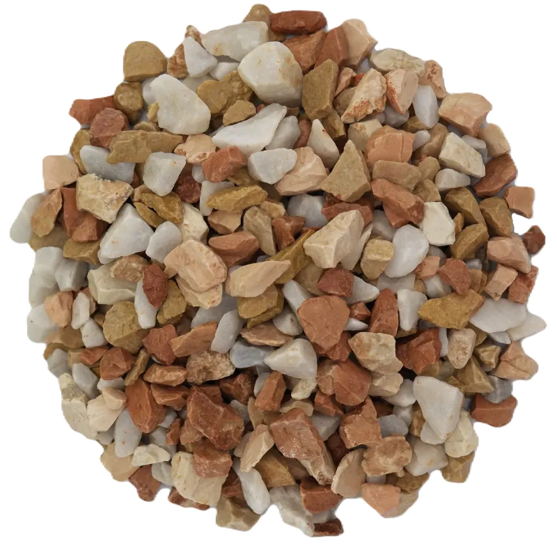 Lot gravillon Riviera 8/12 mm – 4×25 kg pour jardinière et terrasse romantique