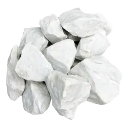 Lot Ballast Blanc Carrare 50/70 | 4 x 25 kg Marbre Allées Gabions