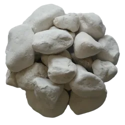 Lot 4×25 kg galet Blanc de Provence 30/50 | Paillage sculptural pour grand bac et vasque terrasse