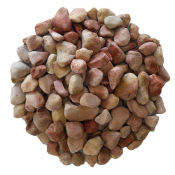 Galet Rose de Provence 10/20 - Galet Décoratif Français Jardin | Livraison Rapide