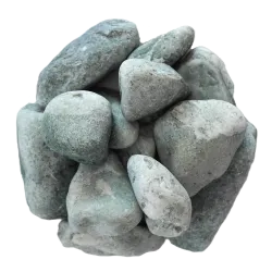 Lot Galet Roulé Vert des Alpes 40/60 | 4 x 25 kg Déco Jardin Naturel
