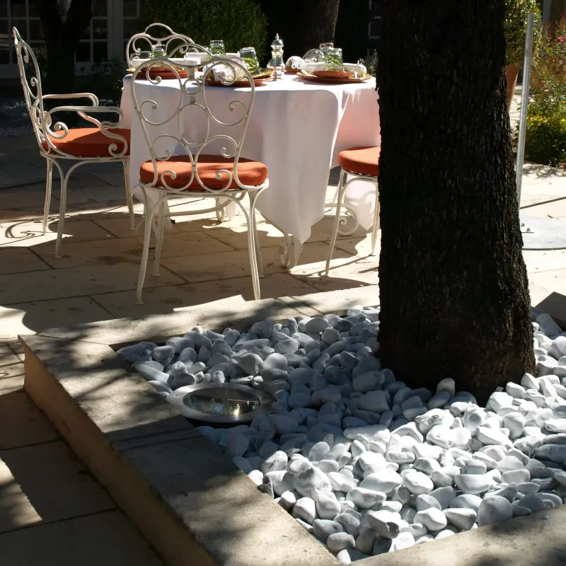 Lot Galet Roulé Ice Blue 40/60 - 4 x 25 kg Déco Jardin Zen