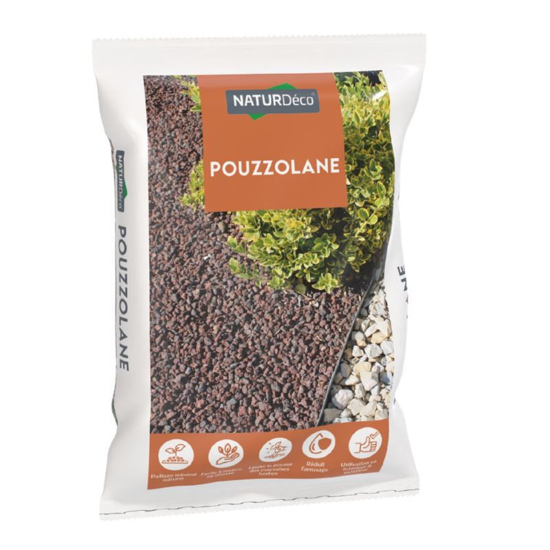 Pouzzolane 16/25 - Paillage Volcanique Jardin | Livraison Rapide