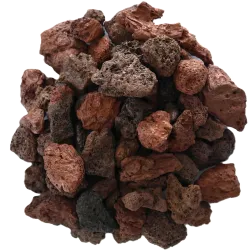 Lot Pouzzolane 16/25 | 4 x 30L Paillage Volcanique Décoratif