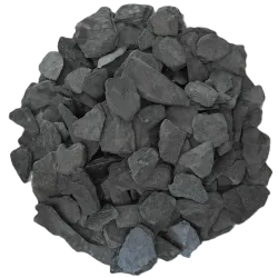 Lot Ardoise Noire 15/30 | 4 x 20L Paillage Minéral Graphique Design