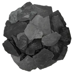 Lot Ardoise Noire 30/70 | 4 x 20L Paillage Minéral Monumental Design
