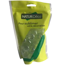 Galet Verre Transparent 20/40 - Sac 1kg Décoration Cristalline