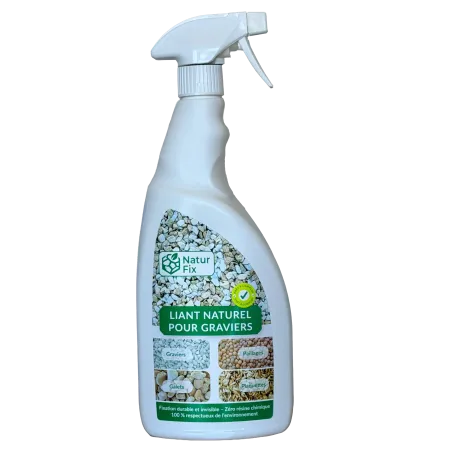 Spray Naturfix 1L | Liant stabilisateur de graviers décoratifs pour terrasse et jardinière
