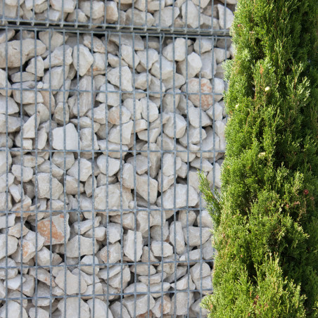 Balaste Blanc Calcaire 30/70 - Gravier Décoratif pour Jardin | Livraison Rapide