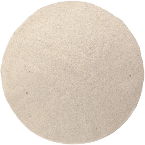 sable et gravier fin en composition graphique de salle de bain